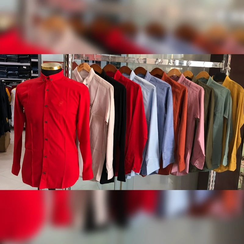 پیراهن مردانه آستین بلند لیموزین R.S.KO