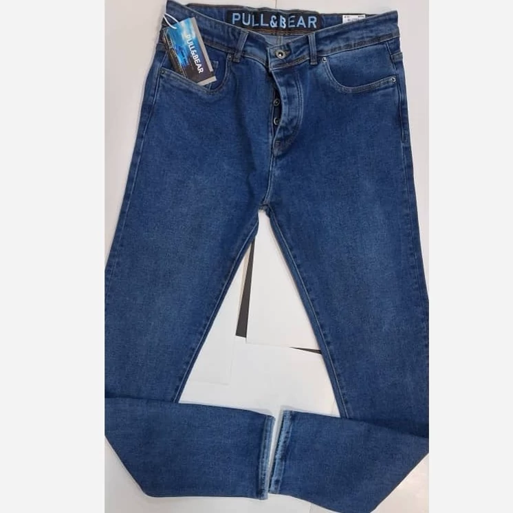 شلوار جین آبی pull bear