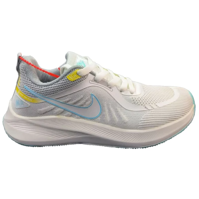 کتانی پیاده روی اسپورت NIKE سفید مدل ساده