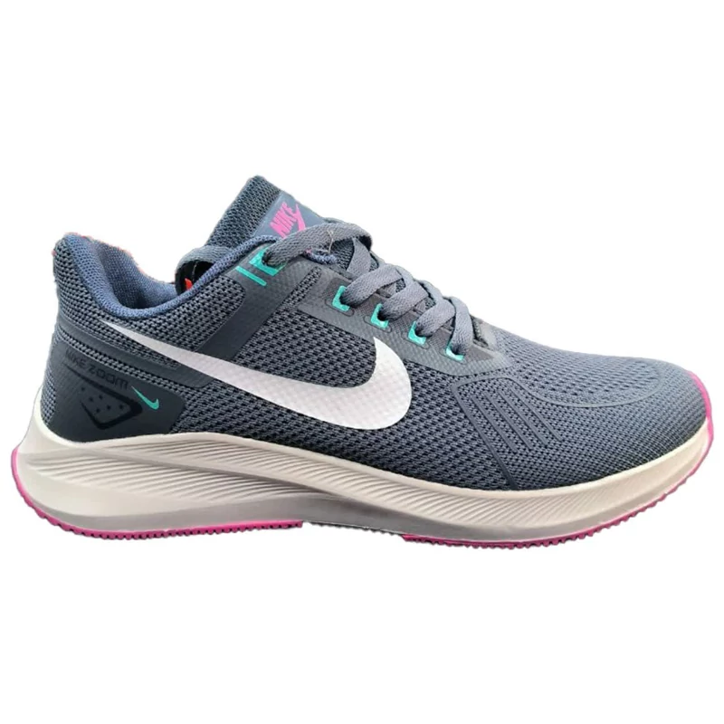 کتانی پیاده روی اسپورت NIKE طوسی مدل ساده