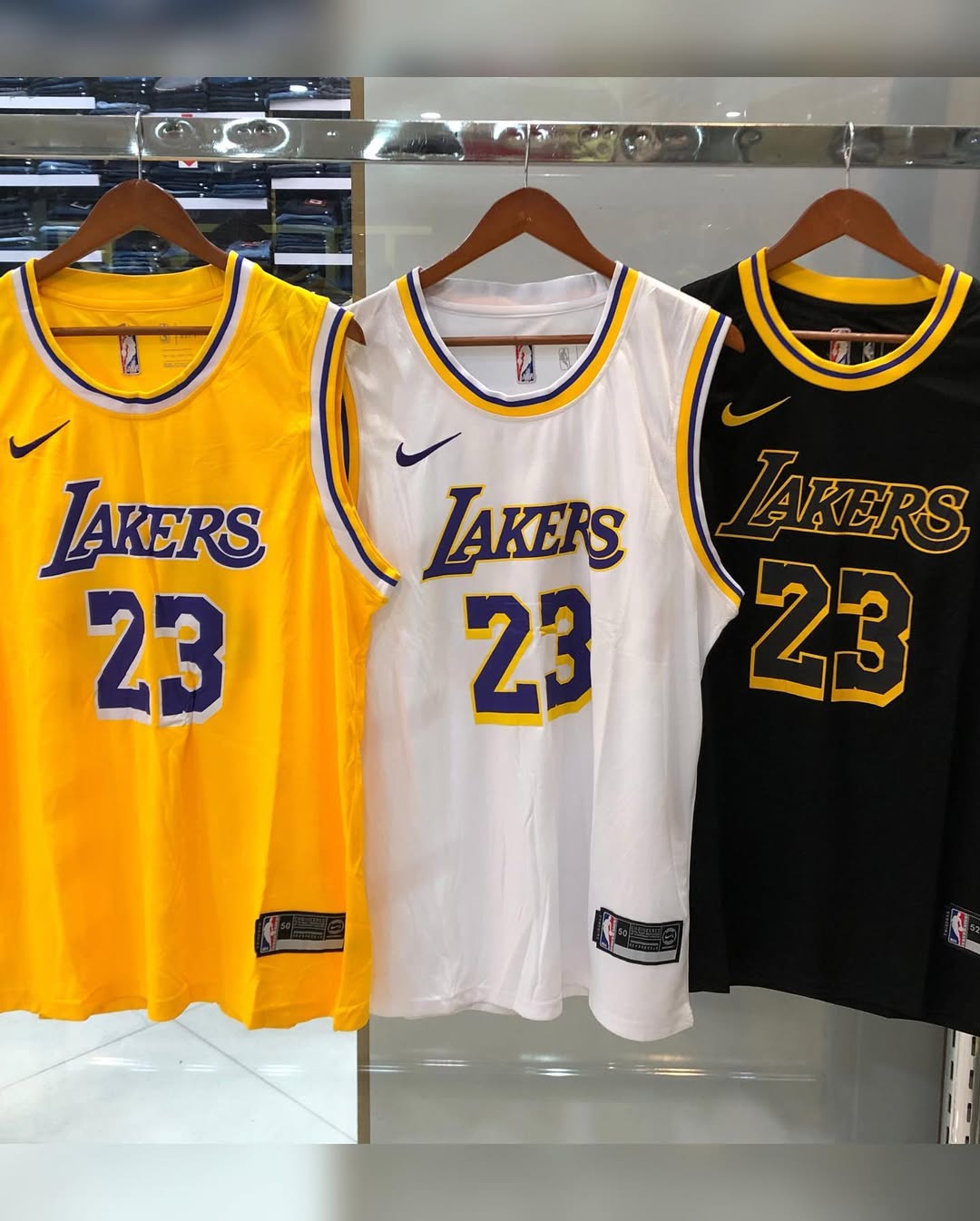 ست بسکت اورجینال ورزشی LAKERS سایز 2XL 3XL 4XL 5XL 6XL